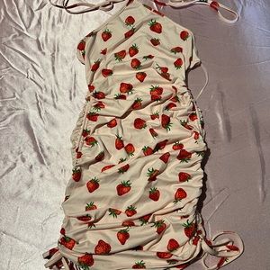 Woman’s Strawberry Summer Dress